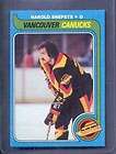 1979 80 Topps #186 HAROLD SNEPSTS Canucks NM or Better (110928)