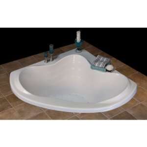 Carver Tubs JT5959 59 inch x 59 inch Corner Bathtub w/ 