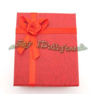 10x Red Ribbon Jewelry Packing & Gift Box 120204  