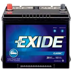  Exide Battery 65 60P Automotive