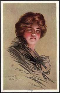 PEGGY   PRETTY WOMAN by PHILIP BOILEAU   1903  