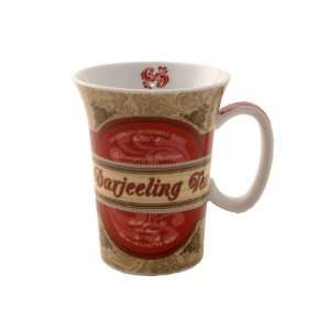  DARJEELING TEA CREAM RED TEA CUP IN GIFT BOX: Everything 
