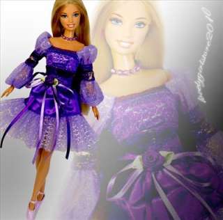New fashion outfit dress party skirt /necklace for barbie A967  