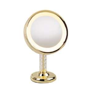  Cal Lighting BO 631 Lighted Magnifier Diopter Table Mirror 