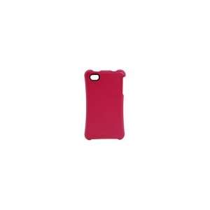   Ergonomic Hard Smartphone Case for Apple iPhone Series 4, Raspberry