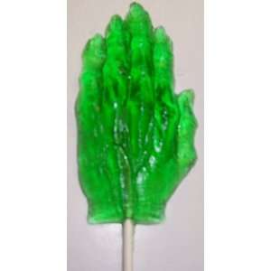 Scotts Cakes Witch Hand Green Apple Gummie Pop:  Grocery 