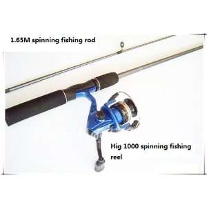 new 1.65m spinning fishing rod combos/rod+spinning reel+fishing tackle 
