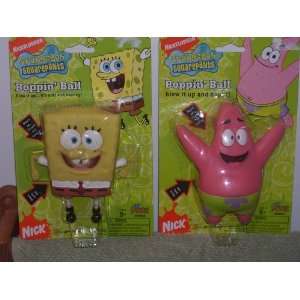  Spongebob & Patrick Boppin Ball (Sold as a Set) Toys 
