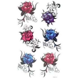   the First Love Rose Limited Edition Temporary Tattoos 