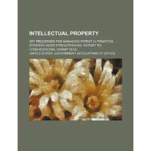 : Intellectual property: key processes for managing patent automation 