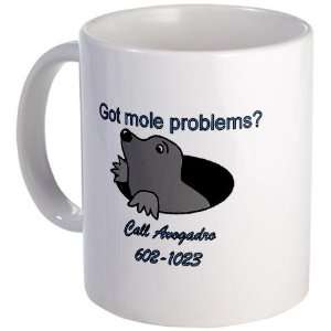  Mole Problems Funny Mug by CafePress: Kitchen & Dining