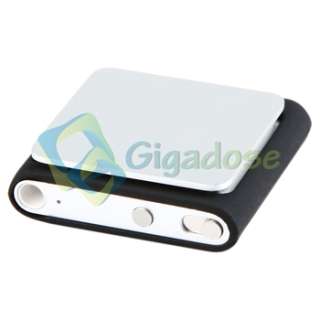 Rubber Skin Black Case New For iPod Shuffle 4G 4th Gen 2GB  