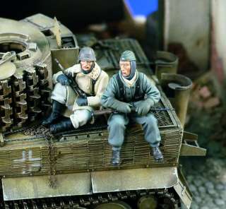 Verlinden 135 German Tank Riders III WWII, item #1452  