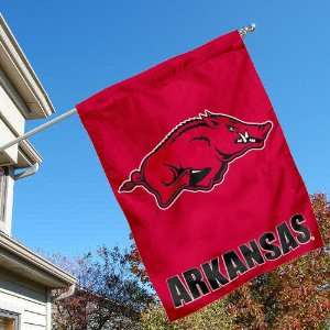  University of Arkansas Razorbacks House Flag: Sports 