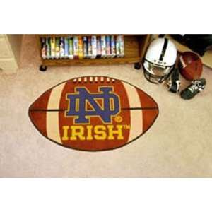   Fighting Irish NCAA Football Floor Mat (22x35) ND Logo Everything