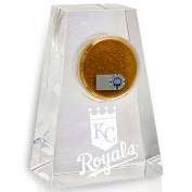 Product Image. Title: Kansas City Royals Tapered Crystal Paperweight 