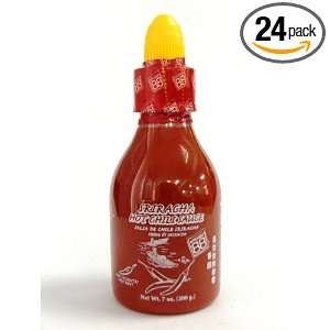 Kitchen 88 Sriracha Hot Chili Sauce, 7 Ounce Bottles (Pack of 24 