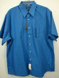   ARROW Wrinkle Free Button Front Dress Shirt Mens XL 17 17 1/2  