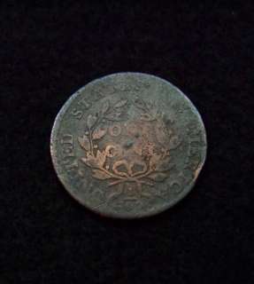1800 large cent draped bust  