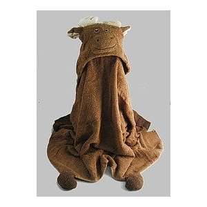 Animal hooded towel   moose Pickles Baby