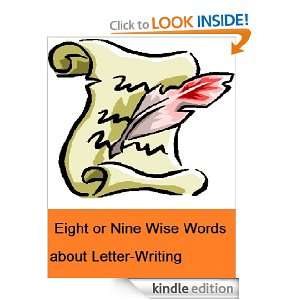 Eight or Nine Wise Words about Letter Writing Lewis Carroll  