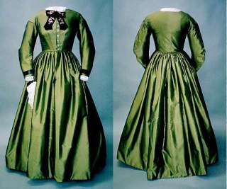 ladies early 1860 s day dress pattern package includes all sizes 6 26