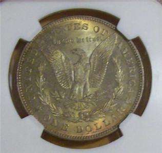 1878 7/8TF 7/4TF Silver Morgan Dollar NGC MS 63 Rainbow  