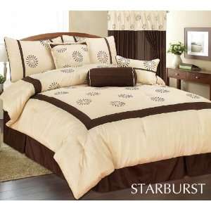  High Quality Bamboo Nod Embroidery Comforter Set Bedding 