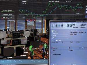 DayTrader + Manual PC CD stock exchange trade sim game  