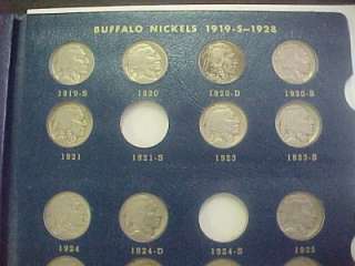 1913 1938 BUFFALO NICKEL PARTIAL SET 55 NICKELS NICE  