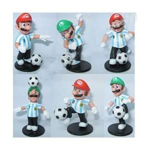    Super Mario Brothers Soccer   Argentina(set of 6) 