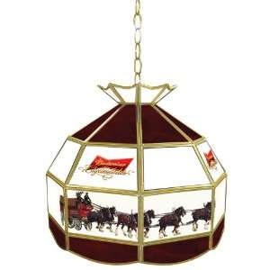 Budweiser Clydesdale 16 inch Tiffany Lamp Light Fixture