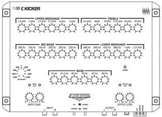  Kicker 03KQ30 30 Band Equalizer: Car Electronics