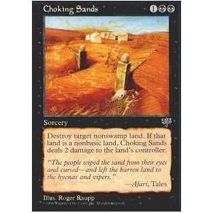    Magic the Gathering   Choking Sands   Mirage Toys & Games