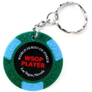  WSOP Player Green Key Chain   Collectible Item: Health 