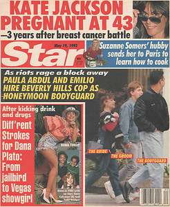 1992 STAR Magazine   KATE JACKSON, Dana Plato, PAULA ABDUL, Emilio 