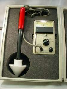 Holaday Industries Microwave Survey Meter in case with manual  