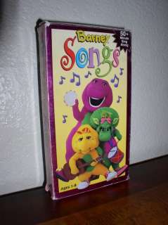 Barney   Barney Songs (VHS, 1995) 045986020086  