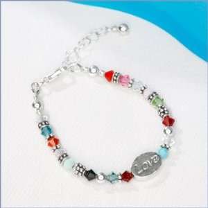   : Multi Color Love Baby Bracelet (Size=6 inches (5 8 years)): Baby