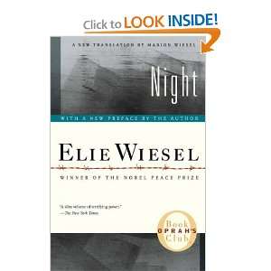  NIGHT BY WIESEL, ELIE(AUTHOR )PAPERBACK ON 16 JAN 2006 