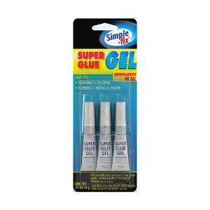  Simple fix 90032 Super Glue Gel 3 Pack   .21 oz., (Pack of 