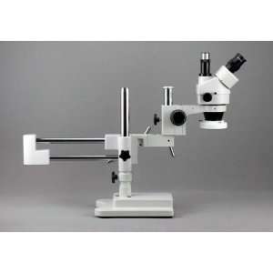 Trinocular 7 90X Boom Microscope w/ LED Ring Light  