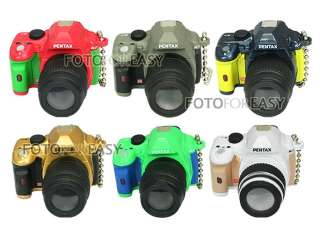 Pentax K r Kr Miniature Carmera Lens Mini Hot Shoe Keychain Colorful 