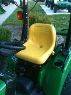 Upgraded seat for John Deere 2210 compact tractors!  