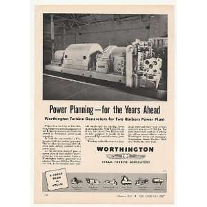   MN Power Plant Worthington Turbine Generator Print Ad: Home & Kitchen