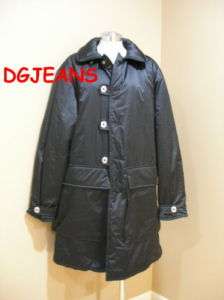 NEW AJ ARMANI JEANS Mens Black Color Coat Jacket 50 M  