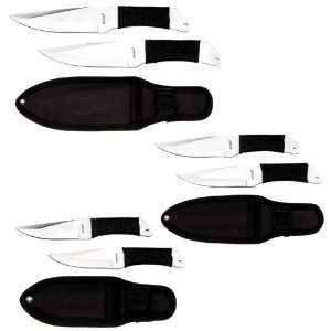   Best Quality 6Pc Throwing Knife Set By Maxam® 9pc Throwing Knife Set