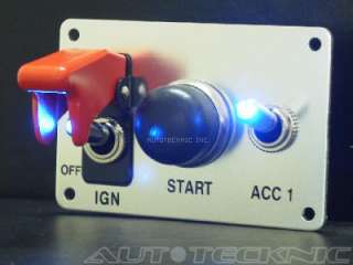 Please select the color (red or blue) of the LED on the toggle switch 
