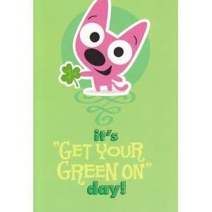   Day Card Its Get Your Green on Day with Tattoos Health & Personal
