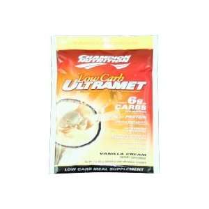  Champion Nutrition Ultramet Low Carb Vanilla Cream 60 ct 